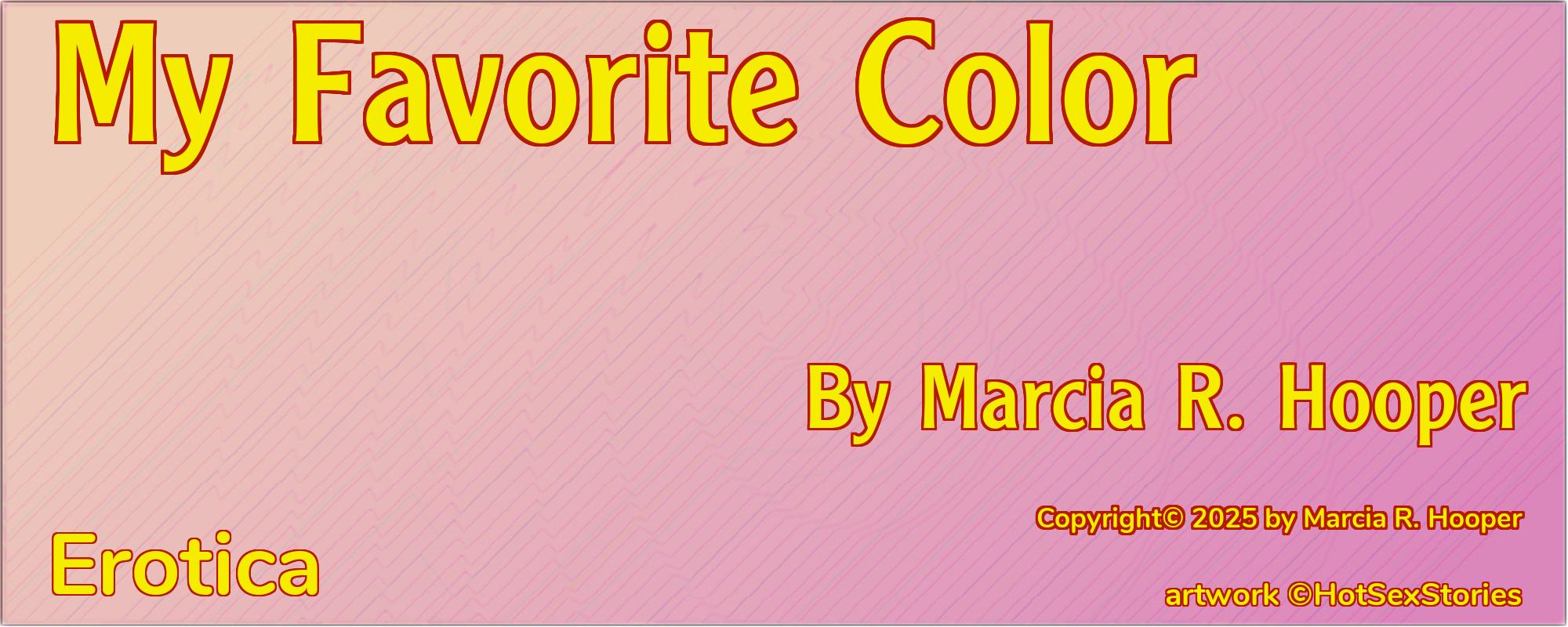 My Favorite Color - Cover