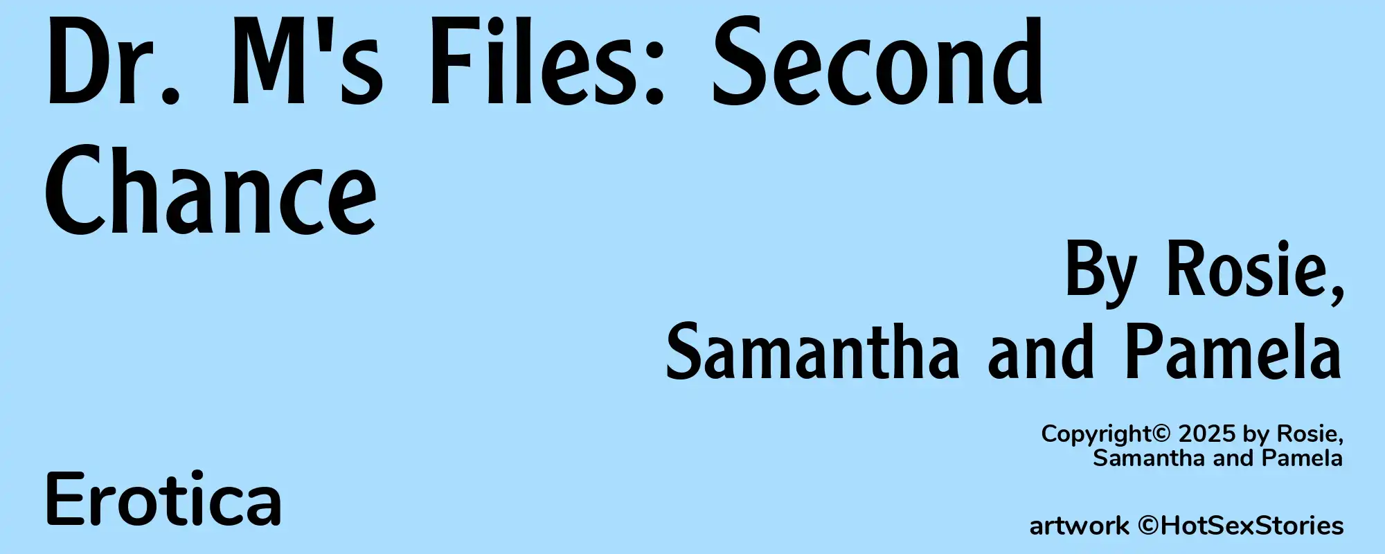 Dr. M's Files: Second Chance - Cover
