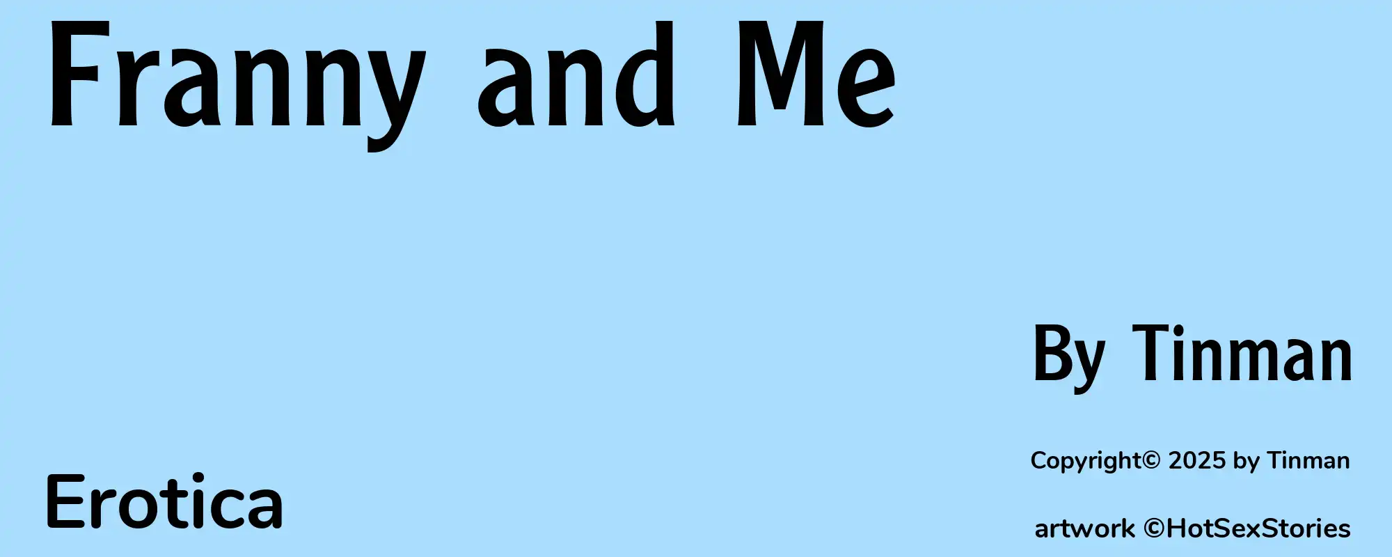 Franny and Me - Cover