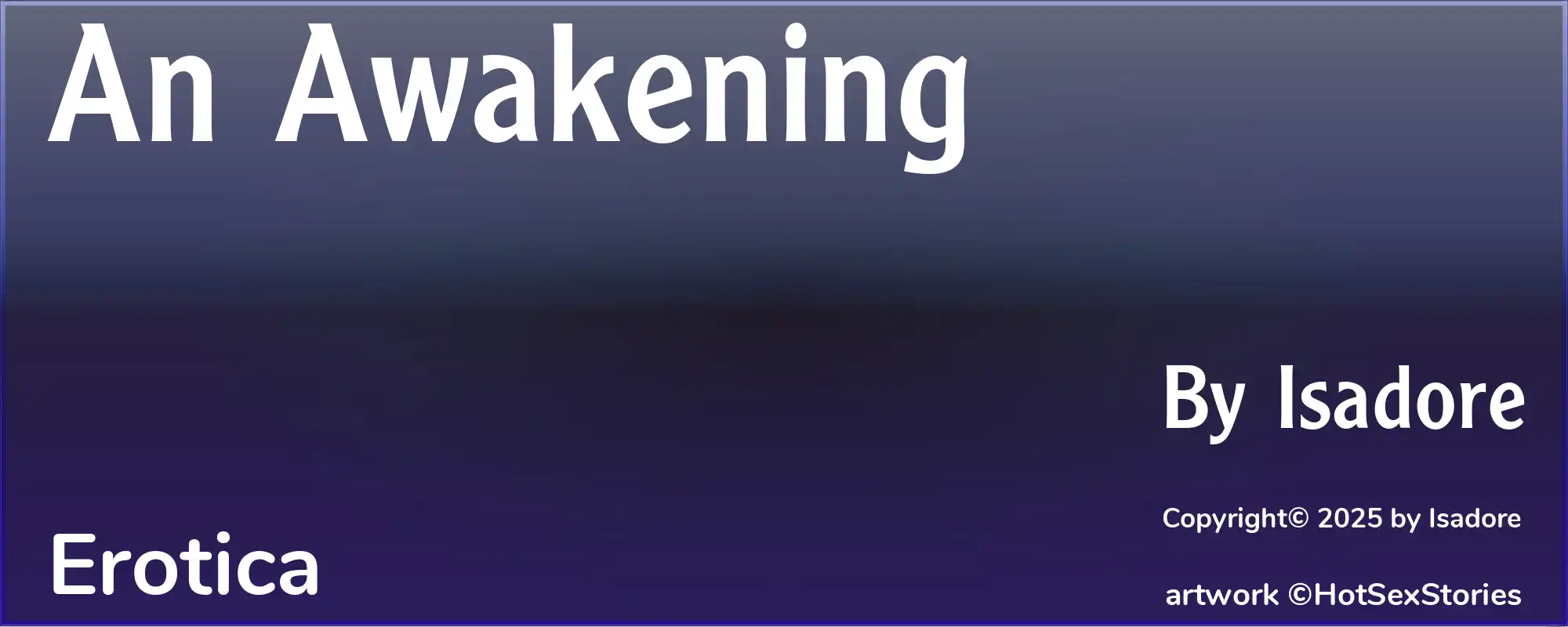 An Awakening - Cover