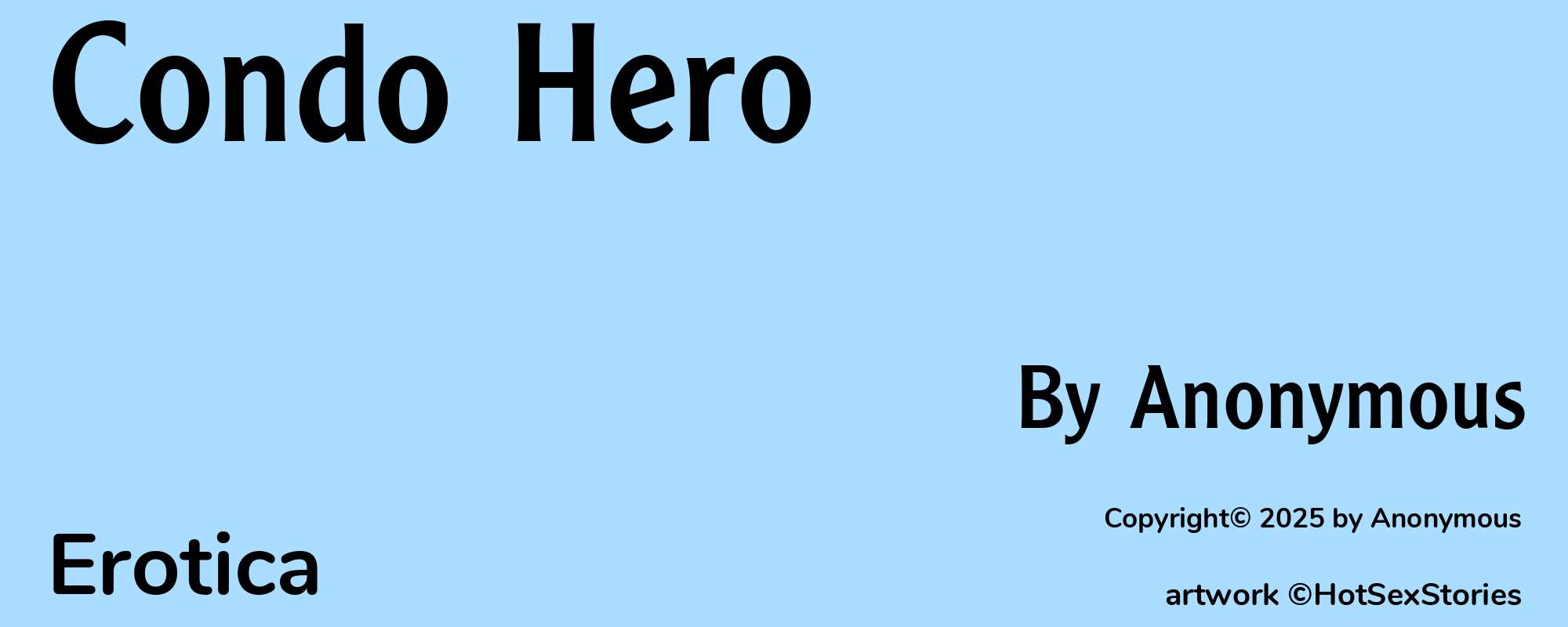 Condo Hero - Cover