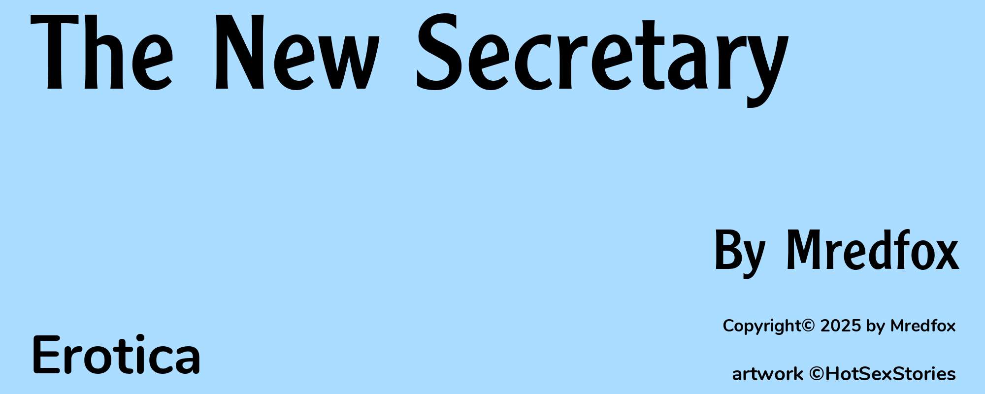 The New Secretary - Cover