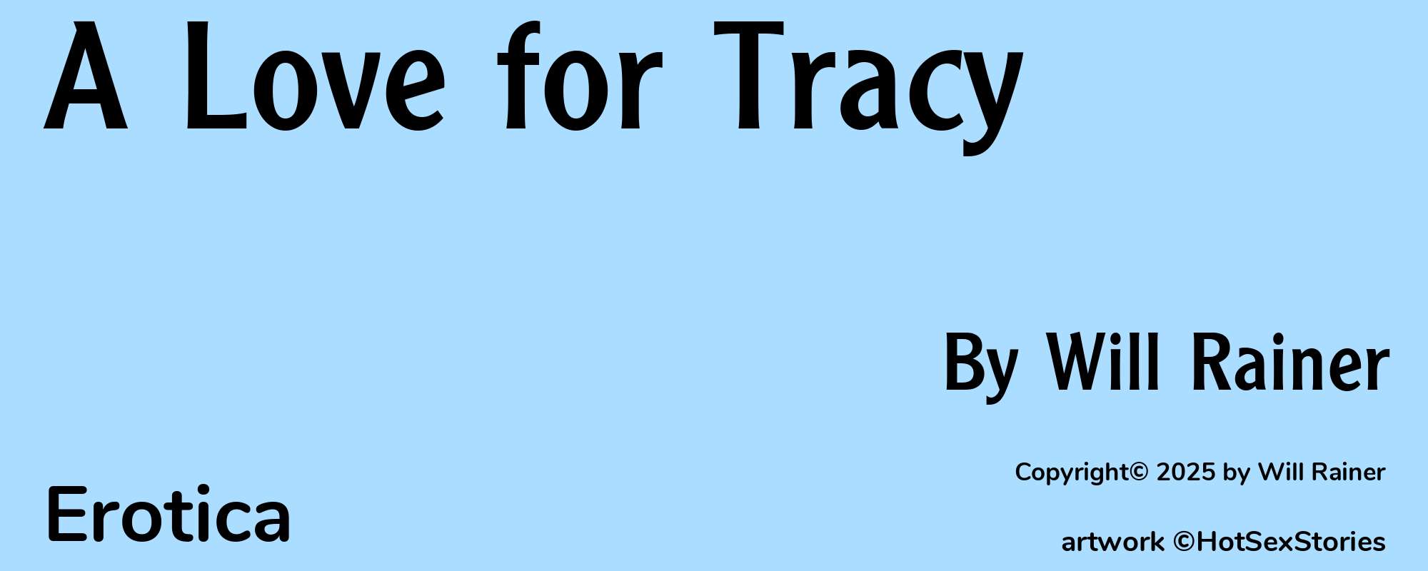 A Love for Tracy - Cover
