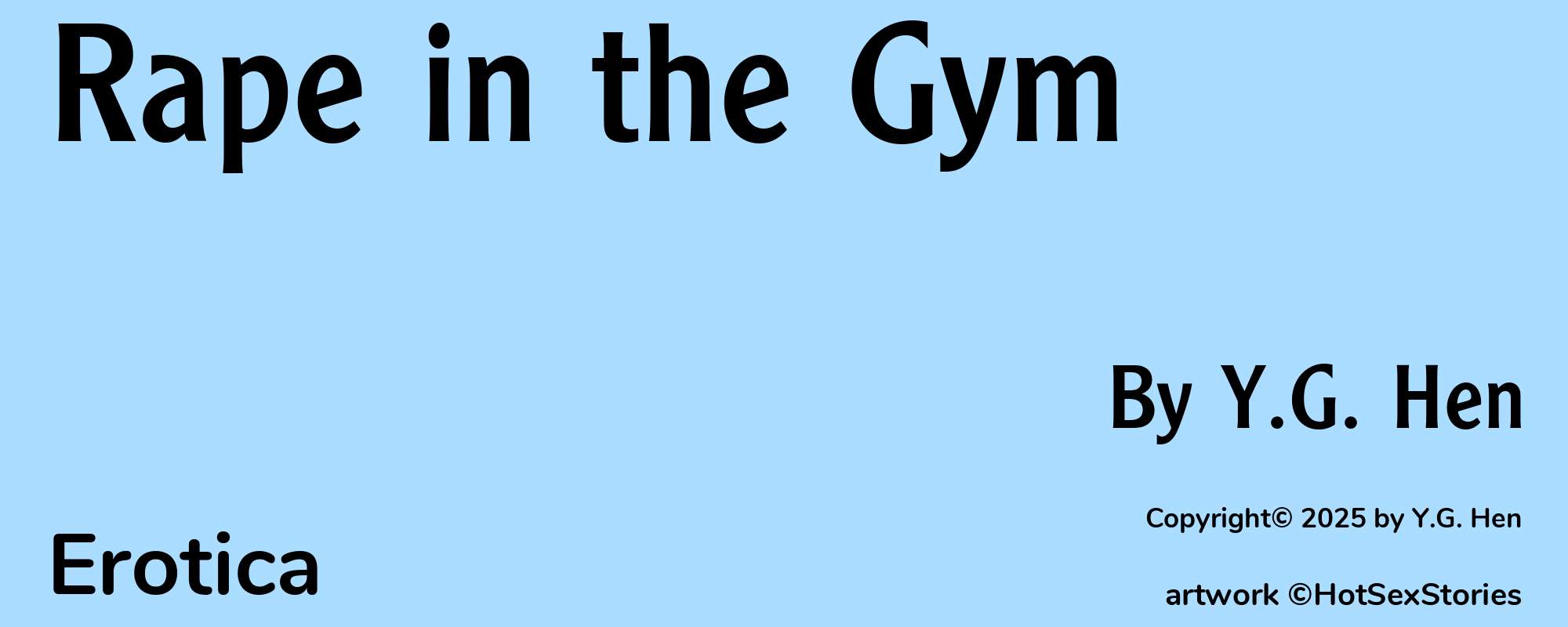 Rape in the Gym - Cover