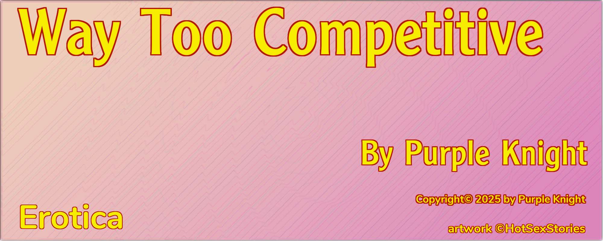 Way Too Competitive - Cover