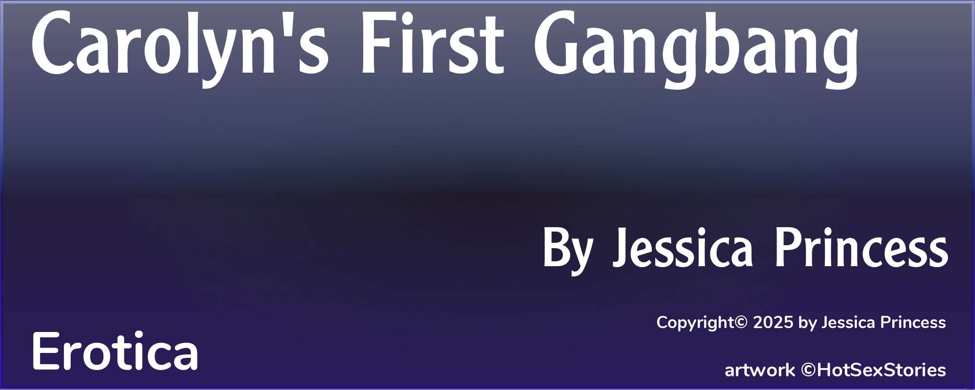 Carolyn's First Gangbang - Cover