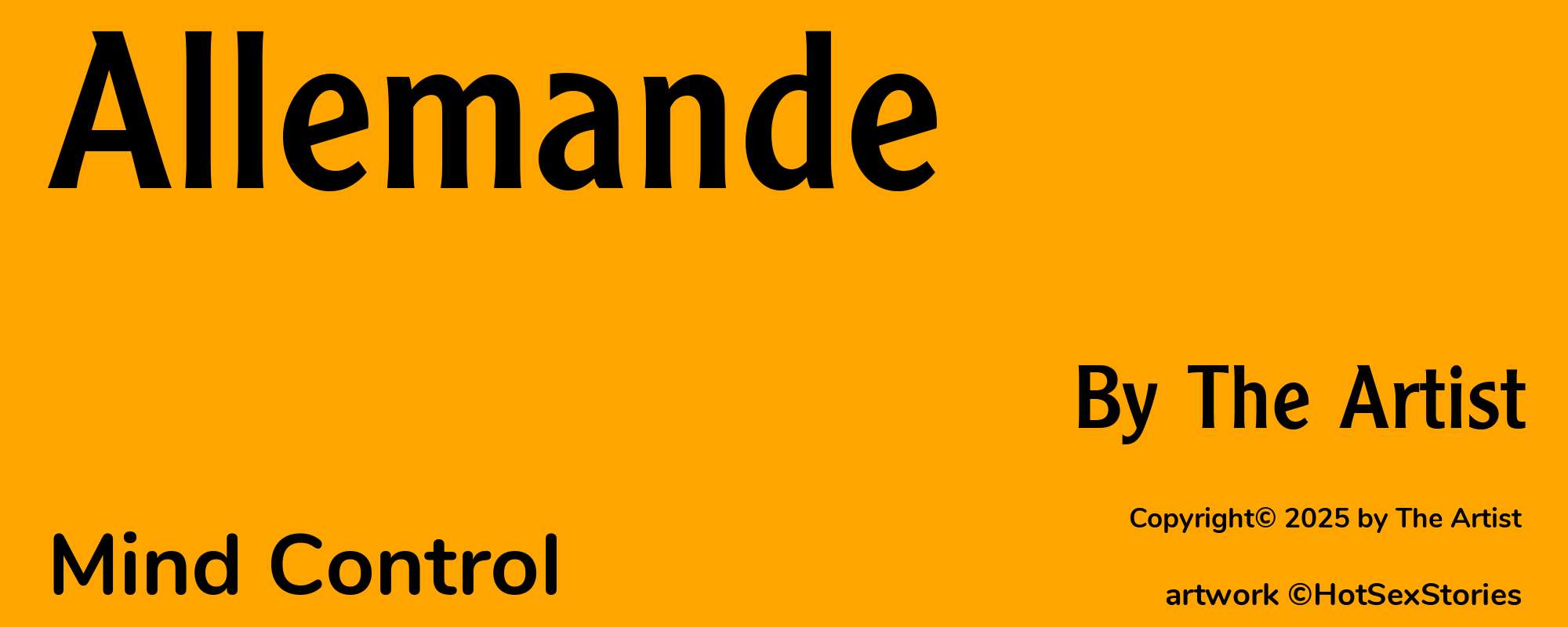 Allemande - Cover